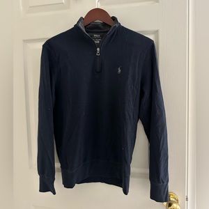 Polo Ralph Lauren Men’s Pullover Jersey Quarter Zip Sweatshirt